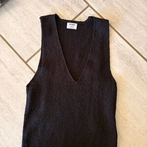 Cotton On Black Knit Tank Top